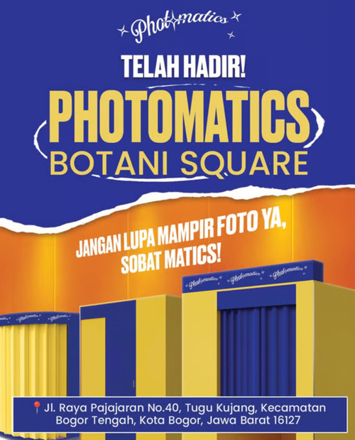 Photomatics Resmi Hadir di Botani Mall Bogor