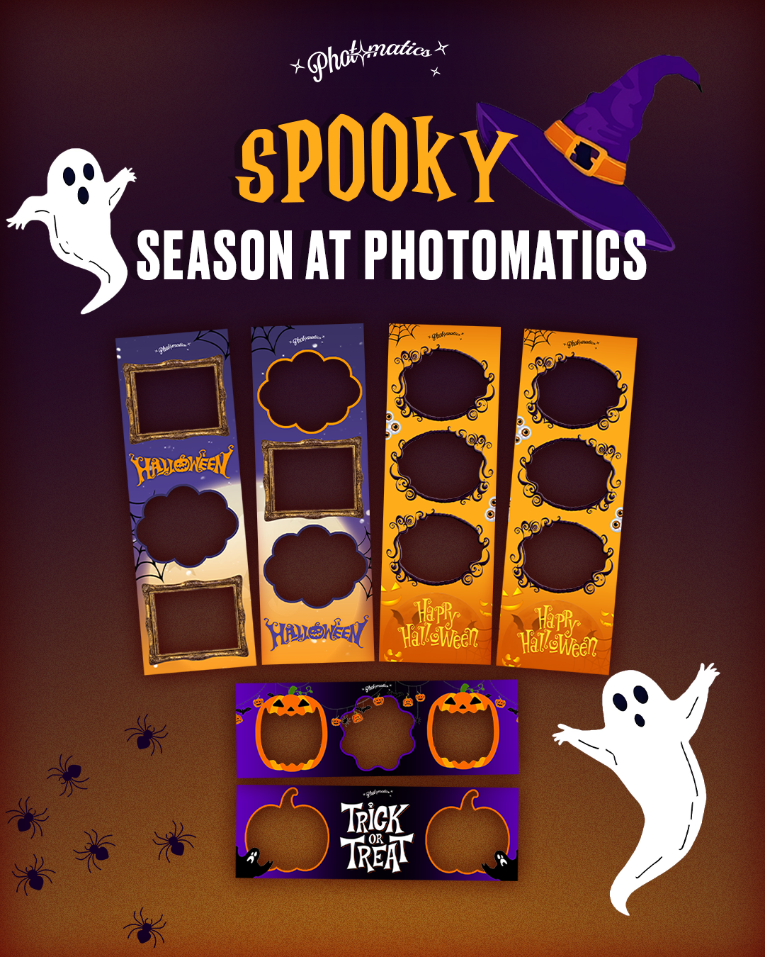 Ready to get spooky this season with Photomatics? 🕸️👻